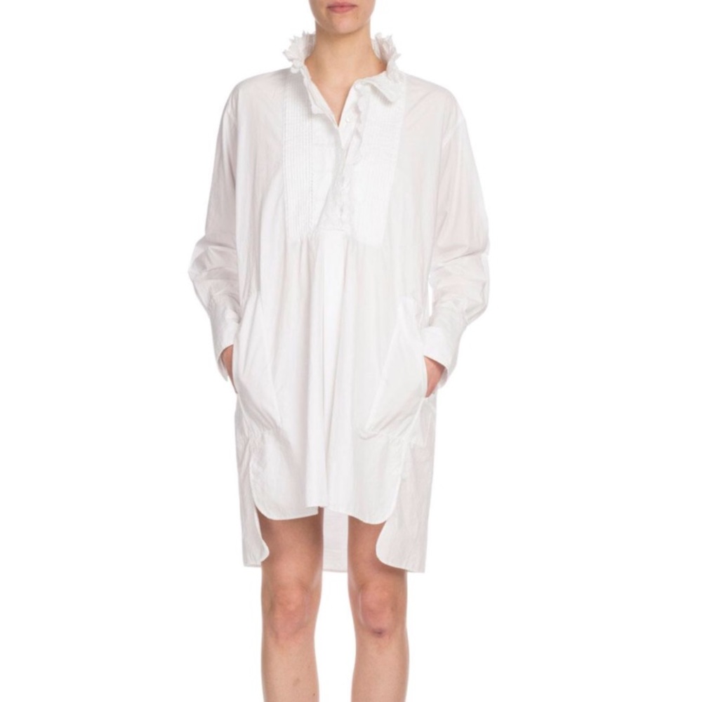 ÉTOILE ISABEL MARANT Milena High-Neck Shirt Dress